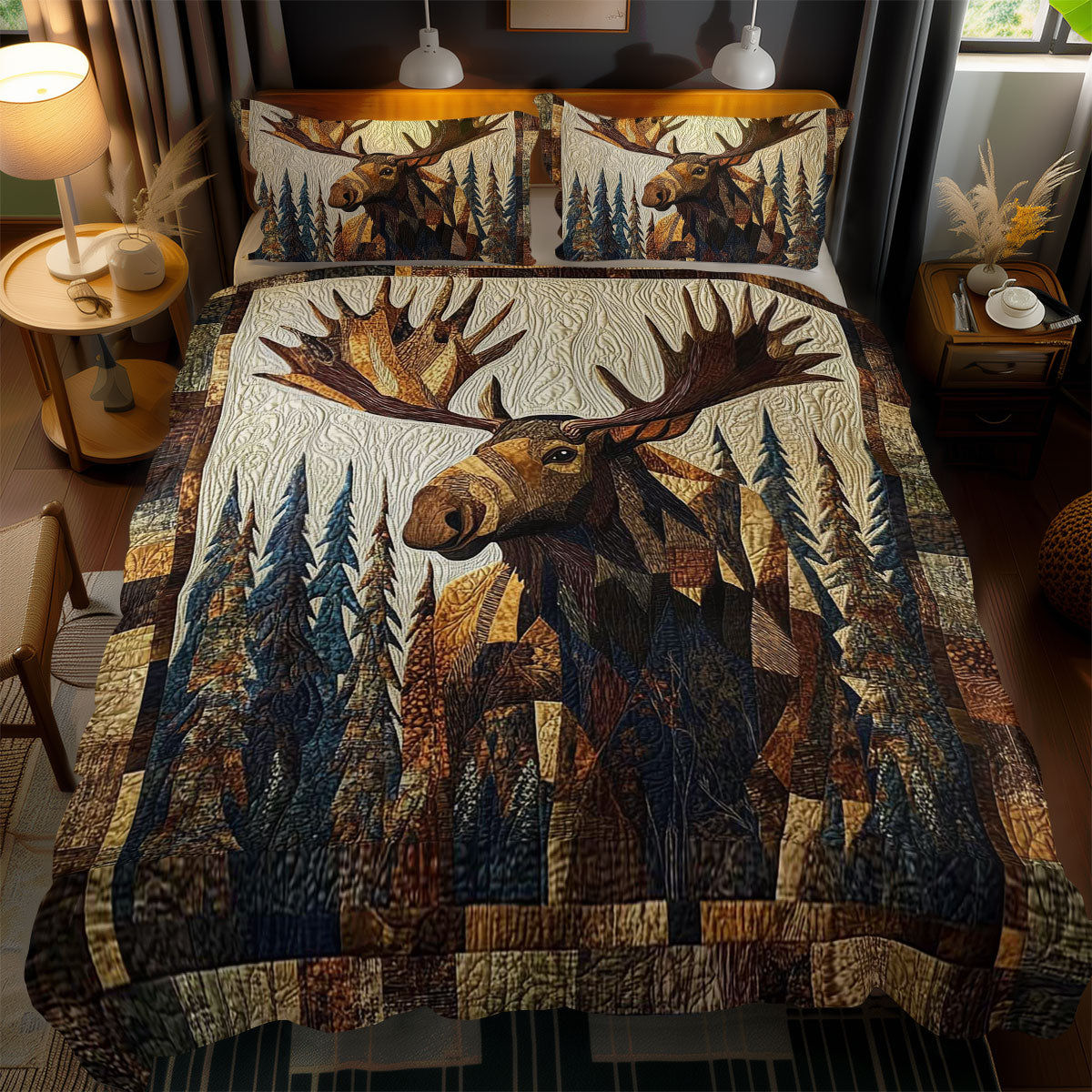 Northern Moose WN1103134CL Duvet Cover Set