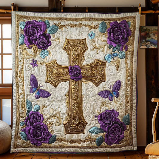 Faithful Cross WN1202053CL Quilt