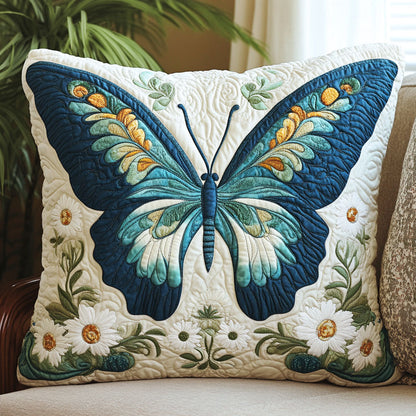 Flower Butterfly CW0701085CL Quilt Pillow Case