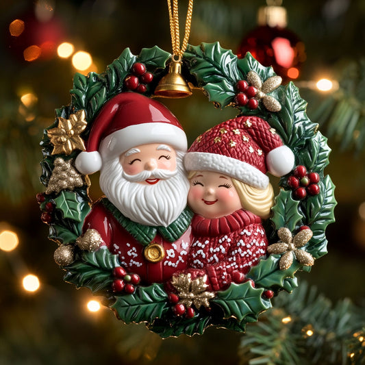 Santa Love CW1710036CL Christmas Ornament