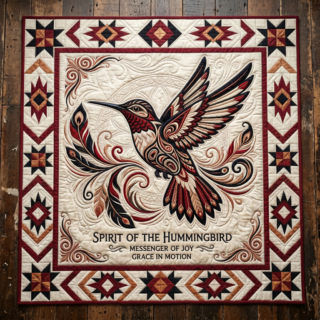 Spirit Of The Hummingbird WN0906015CL Quilt