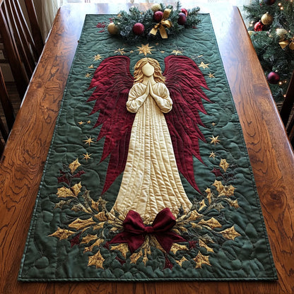 Pray Angel WJ1707038CL Quilted Table Runner