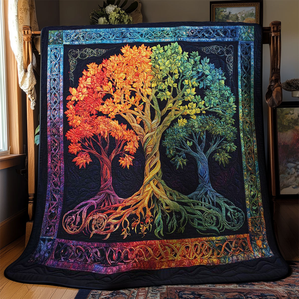 Timeless Tree Of Life WN1203080CL Quilt