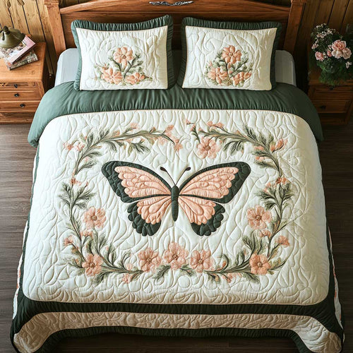 Floral Butterfly WP2001081CL Duvet Cover Set