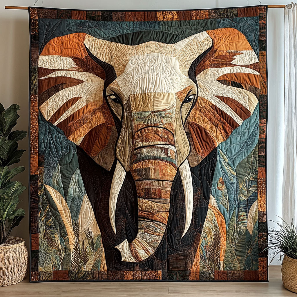 Cozy Elephant CW1201032CL Quilt
