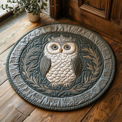 Olive And Owl CP1607023CL Quilted Round Mat