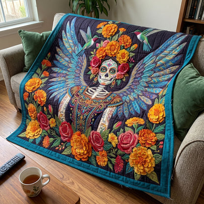 Celestial Día De Los Muertos Angel WN2404003CL Quilt