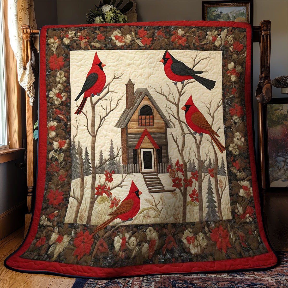 Cardinal Family WN2002052CL Quilt