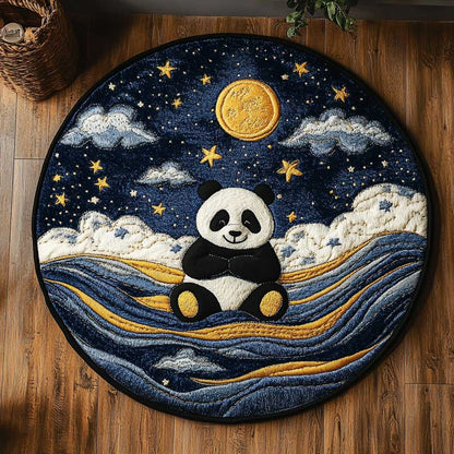 Panda Dreamscape WN2404055CL Quilted Round Mat