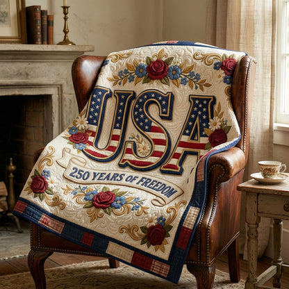 USA 250 Years Of Freedom WN0904052CL Quilt