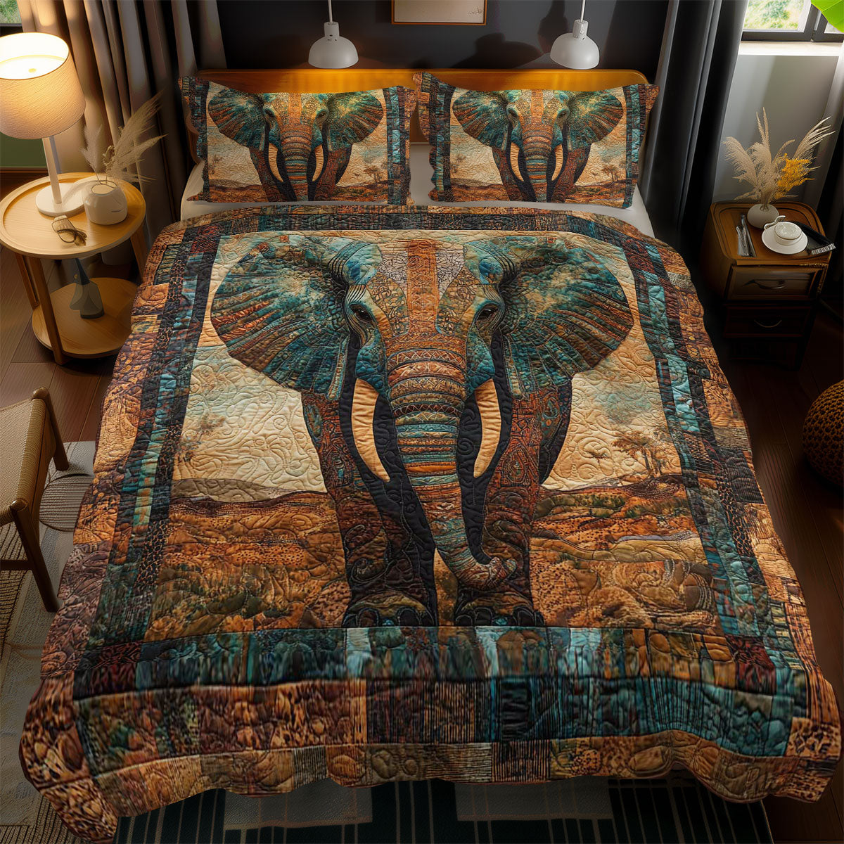 Elephant Spirit WN1303141CL Duvet Cover Set