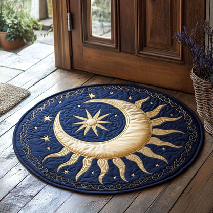 Solar Eclipse CP2807002CL Quilted Round Mat
