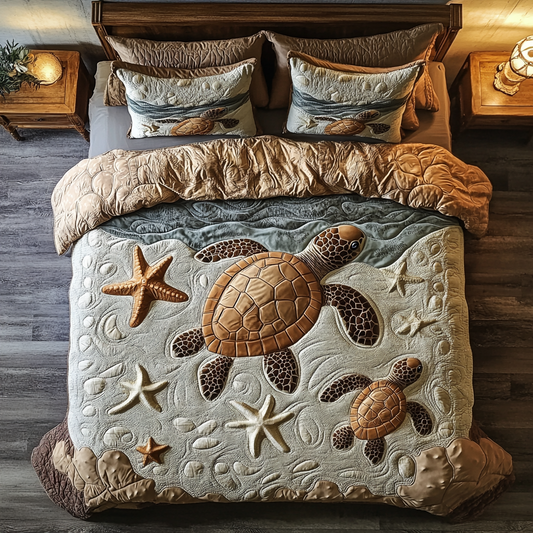 Sand Turtles XR1003005CL Duvet Cover Set