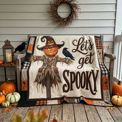 Let’s Get Spooky Scarecrow WN1105011CL Quilt