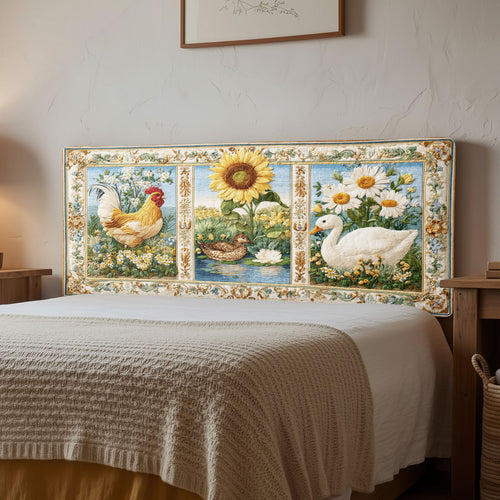 Poultry Farm CW0301009CL Quilted Headboard Slipcover