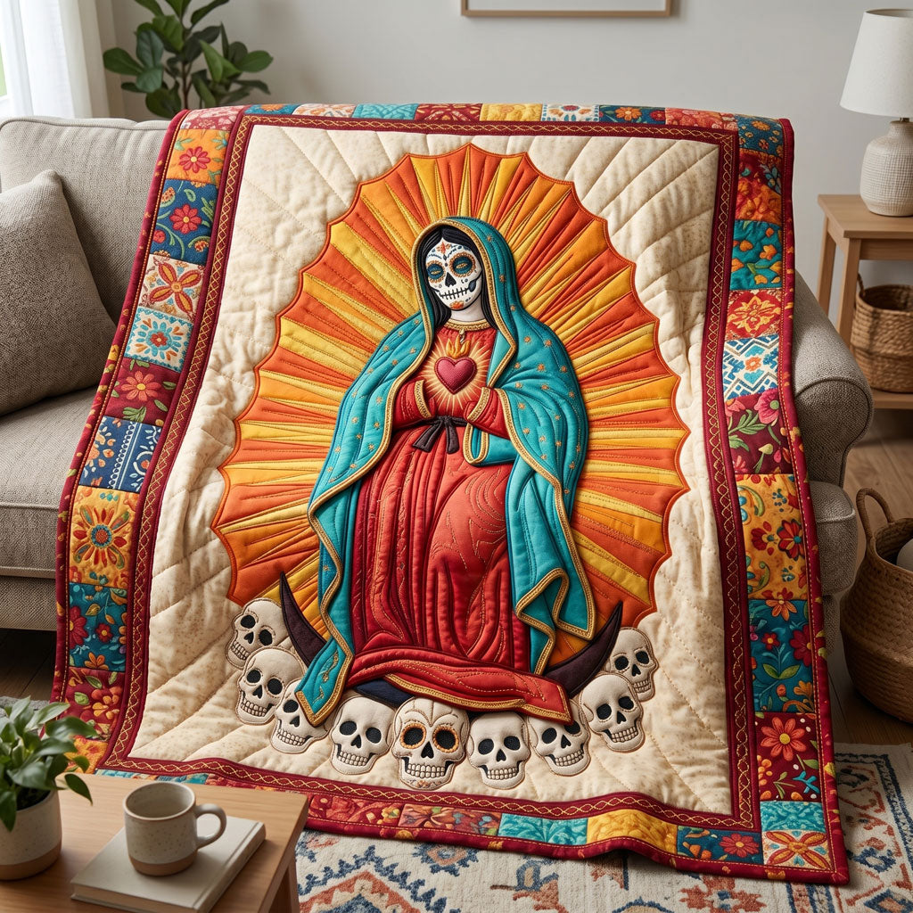 Día De Los Muertos Madonna WN2904004CL Quilt
