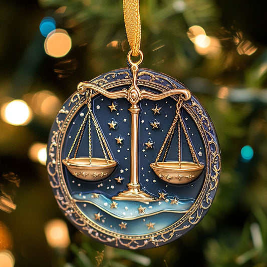 Libra Harmony CP0912097CL Christmas Ornament