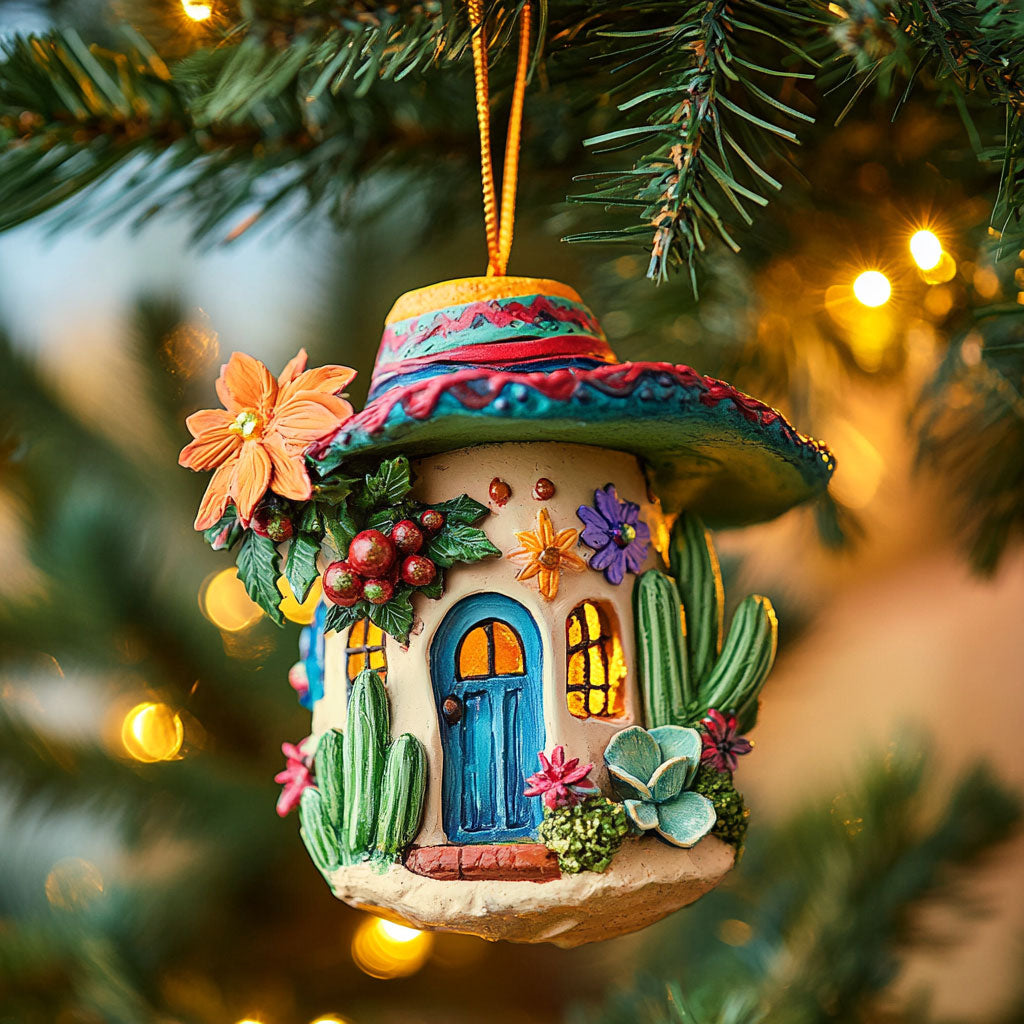 Cactus House Christmas Glow WN1112002CL Christmas Ornament