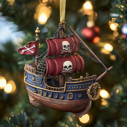 Jolly Pirate CP2611110CL Christmas Ornament