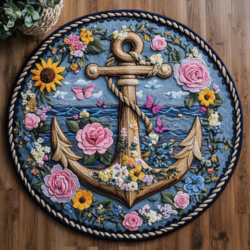 Anchor Serenity WN0407018CL Quilted Round Mat