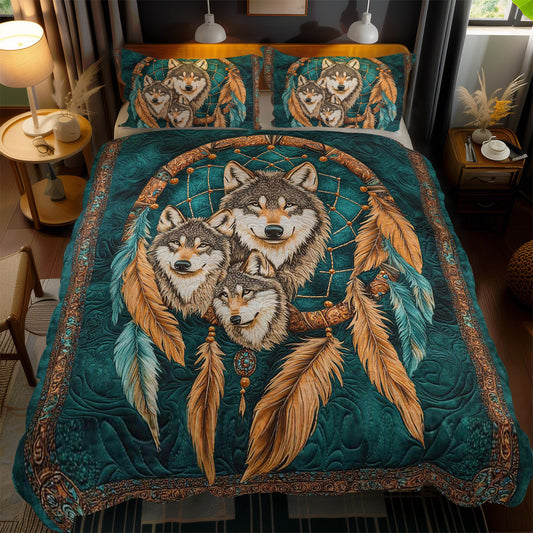 Wolf Spirit Dreamcatcher WN2401063CL Duvet Cover Set