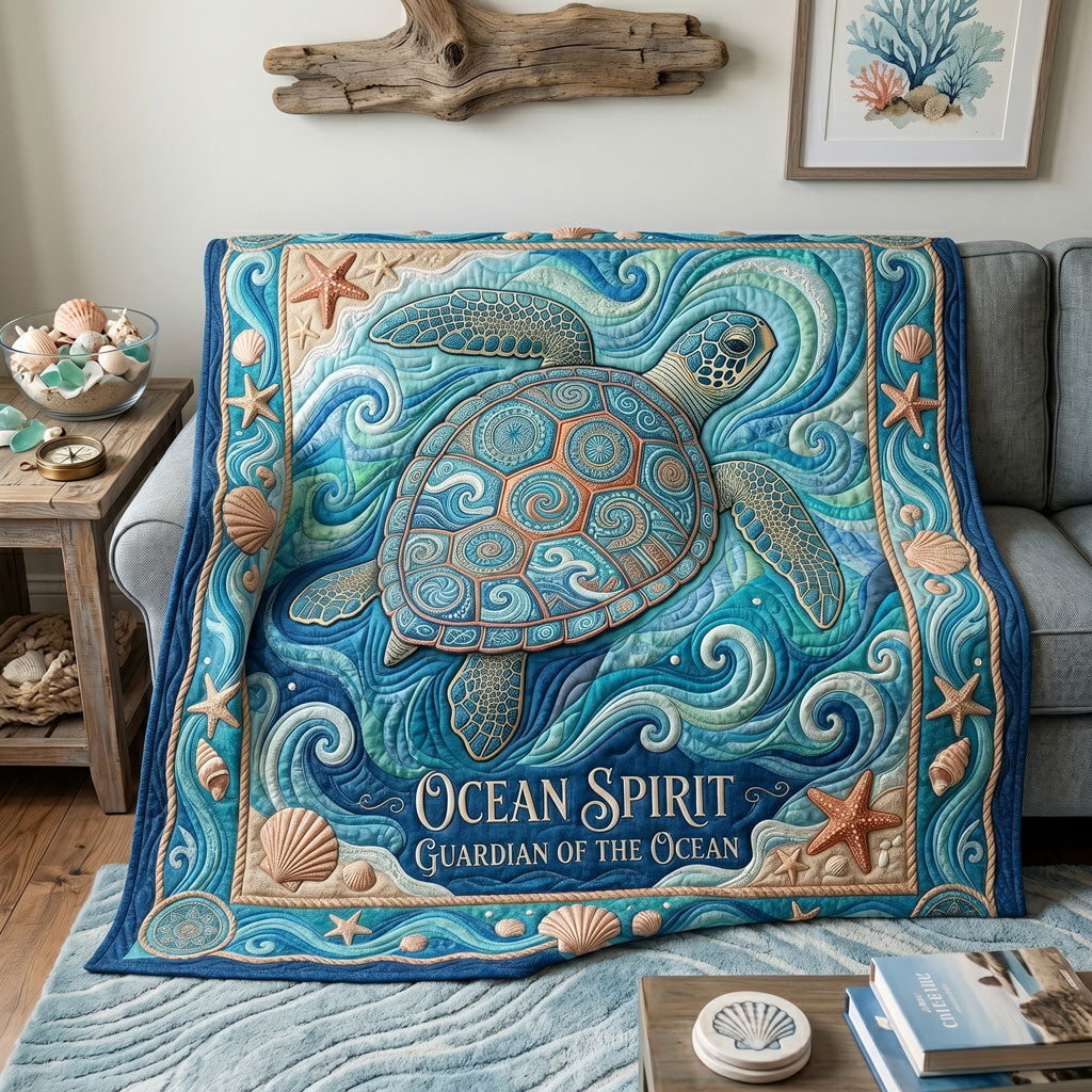 Ocean Spirit Guardian WN0906006CL Quilt