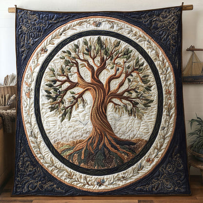 Golden Tree Of Life WN1001019CL Quilt