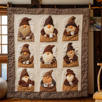 Espresso Gnome Bliss WN0503066CL Quilt