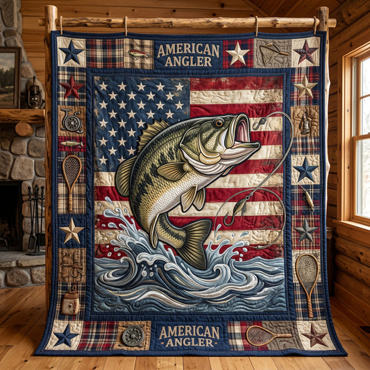 American Angler Bass Fishing WN1205001CL Quilt
