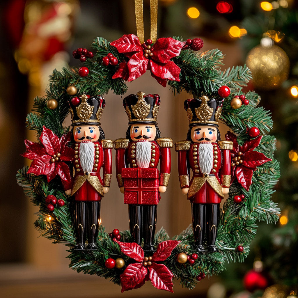 Festive Nutcracker CW1510056CL Christmas Ornament
