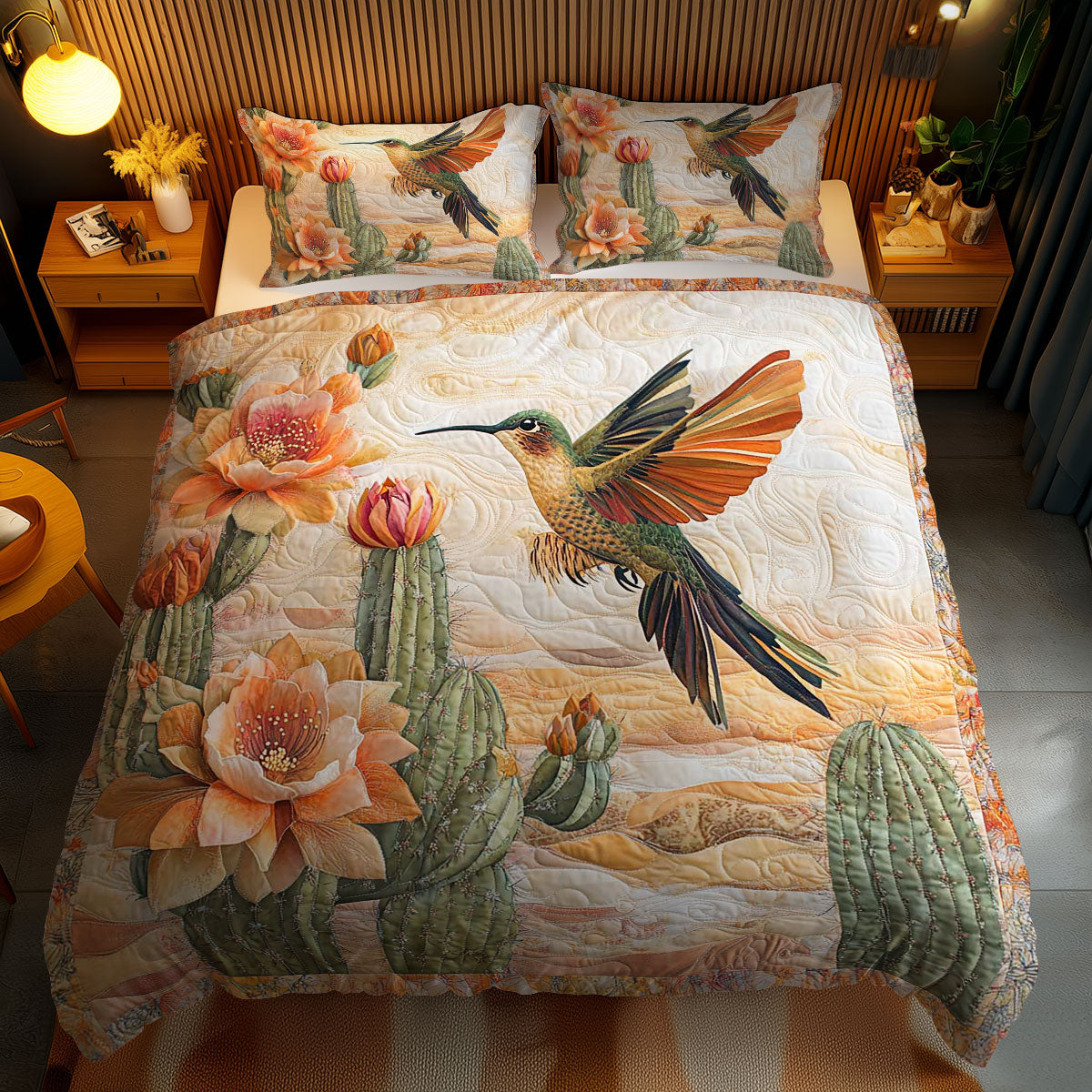 Desert Hummingbird WN0303086CL Duvet Cover Set