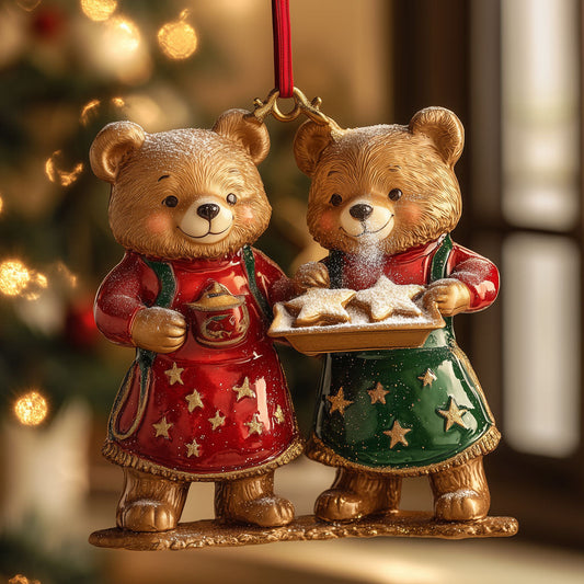 Sweet Star Cookies Bear LT1710029CL Christmas Ornament
