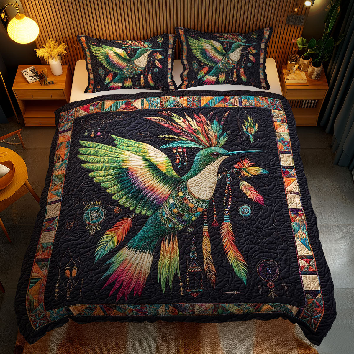 Dreamcatcher Hummingbird WN0302049CL Duvet Cover Set