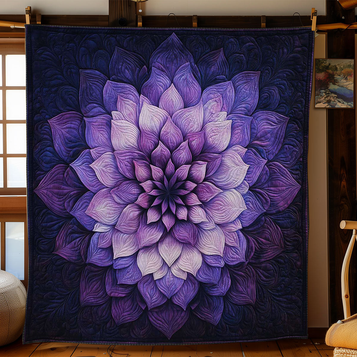 Amethyst Bloom WN1303069CL Quilt