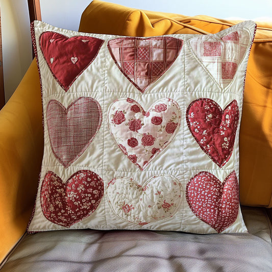 Love Heart WN1002111CL Quilt Pillow Case