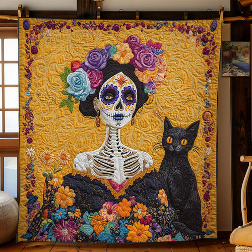 Floral Skeleton Mistress WN2201028CL Quilt