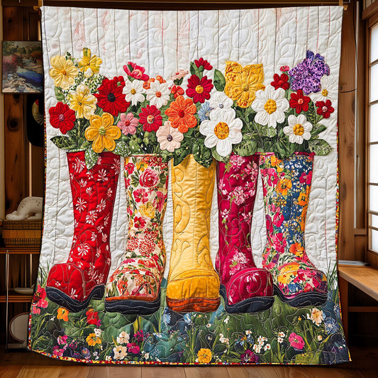 Springtime Boot WP0603041CL Quilt