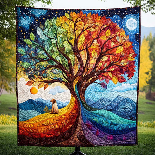 Harmony Under The Tree Of Life WN2001014CL Quilt