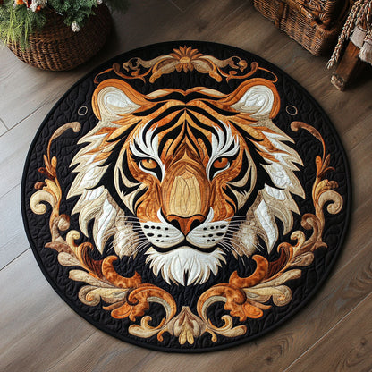 Banana Monkey WJ0807035CL Quilted Round Mat