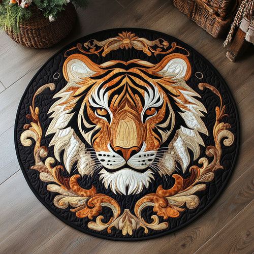 Banana Monkey WJ0807035CL Quilted Round Mat
