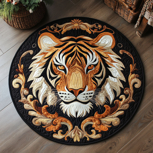 Banana Monkey WJ0807035CL Quilted Round Mat