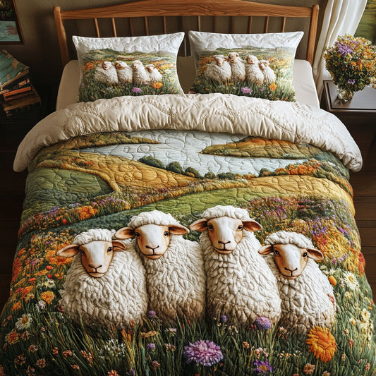 Peaceful Sheep WN0601063CL Duvet Cover Set