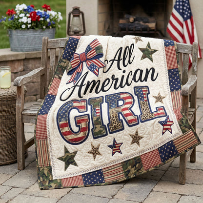 Stars And Camo Girl WN2905020CL Quilt