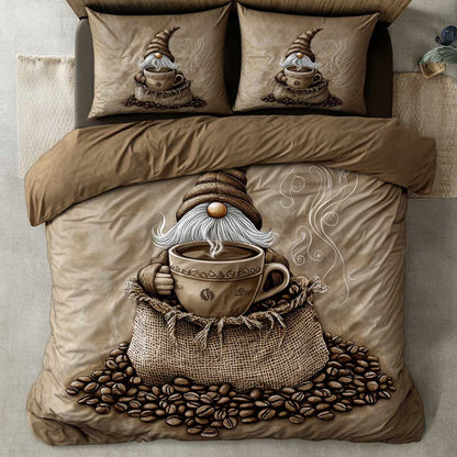 Gnome’s Coffee Haven WN0503064CL Duvet Cover Set