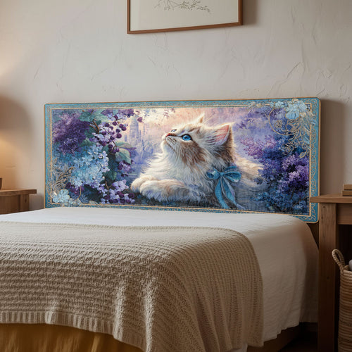 Starlume Cat CW2212032CL Quilted Headboard Slipcover