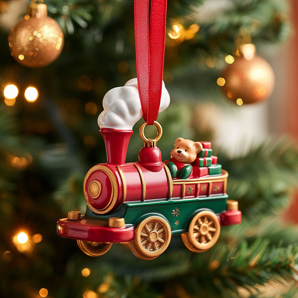Dream Train CW1110027CL Christmas Ornament