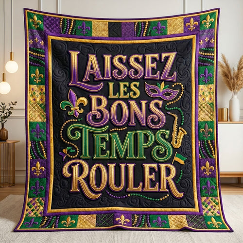 Mardi Gras Spirit WN1504011CL Quilt