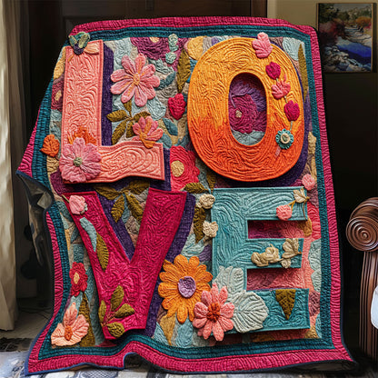 Colorful Love CP1201119CL Quilt