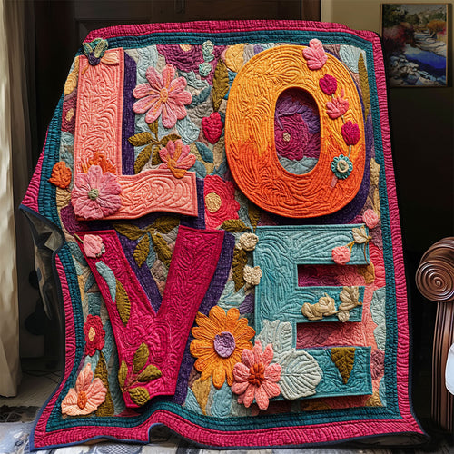 Colorful Love CP1201119CL Quilt