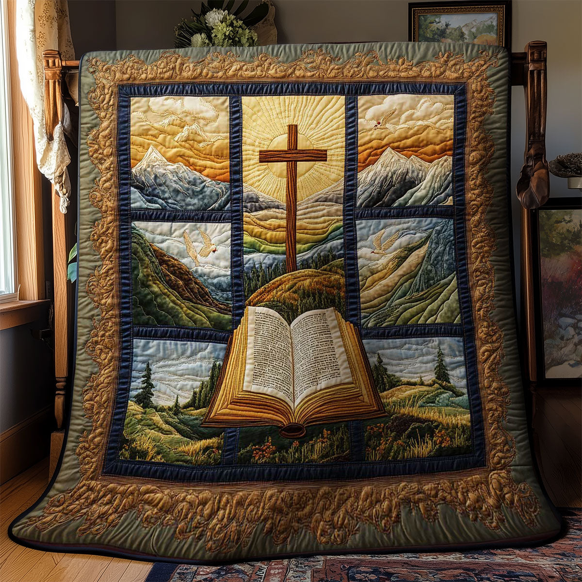 Christianity Holy Path WN0603022CL Quilt